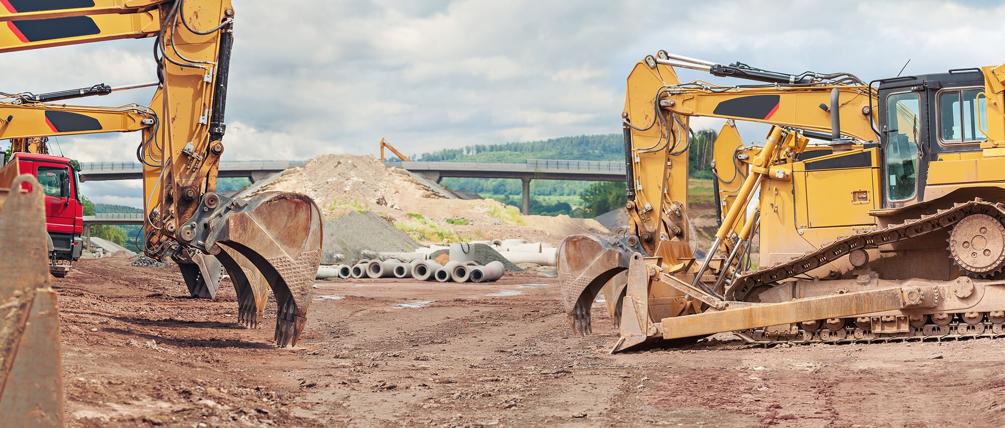 Construction equipment for auction